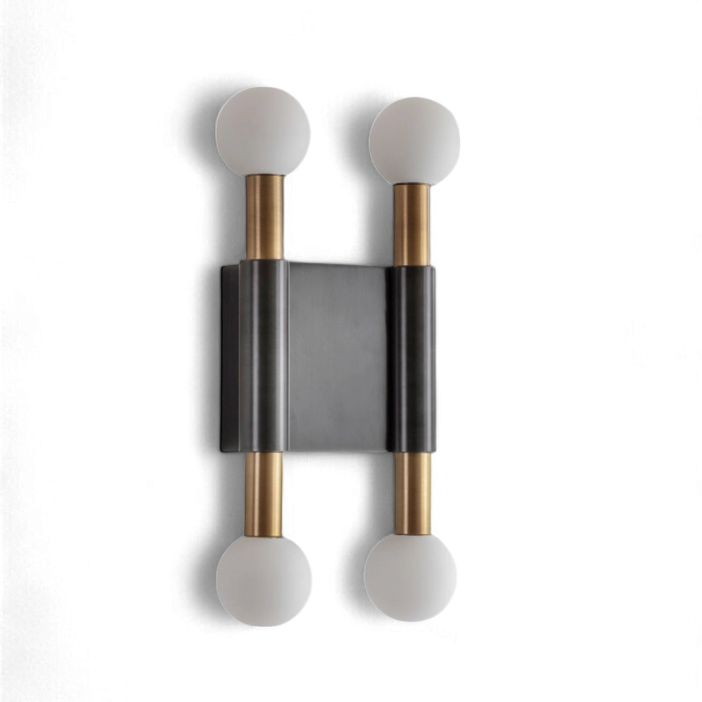 Pole and Circle Wall Light