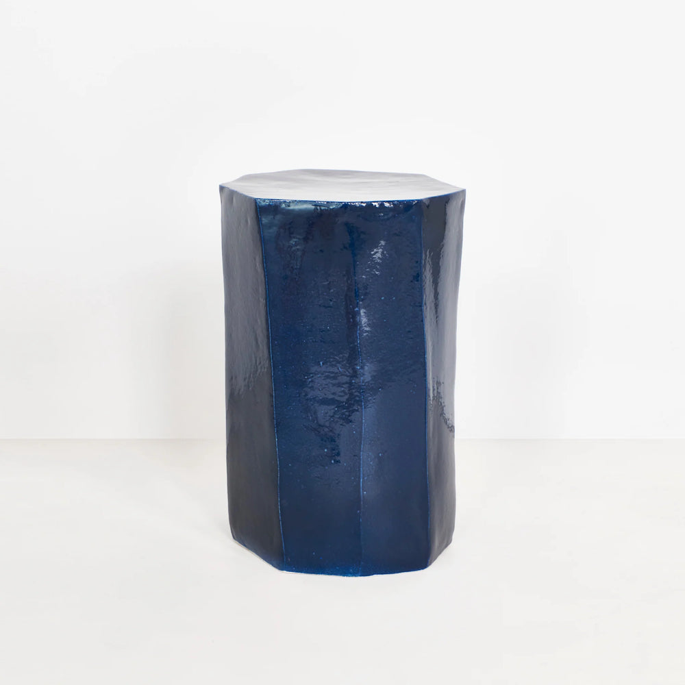 Geometric Ceramic Side Table (Tall) CSTG-01