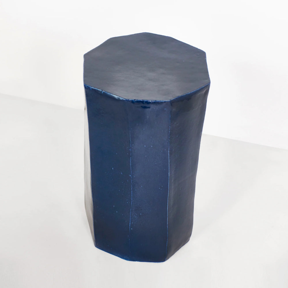 Geometric Ceramic Side Table (Tall) CSTG-01