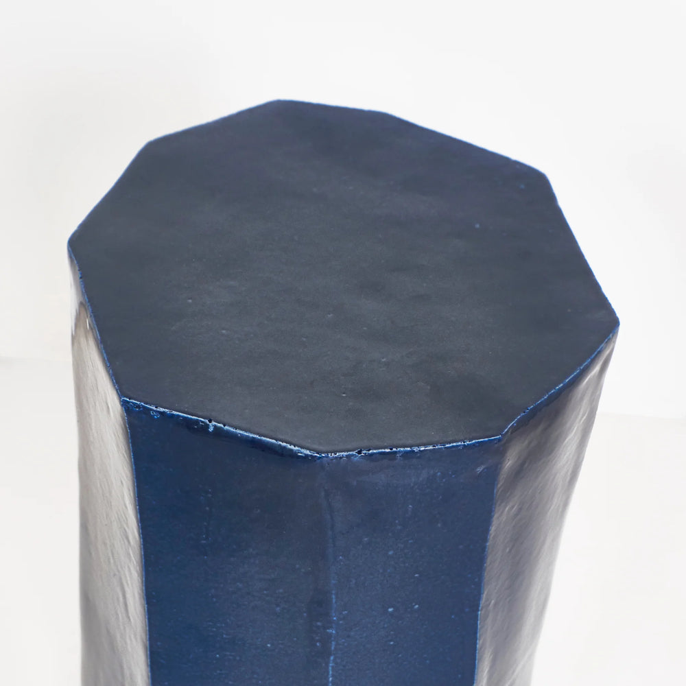 Geometric Ceramic Side Table (Tall) CSTG-01