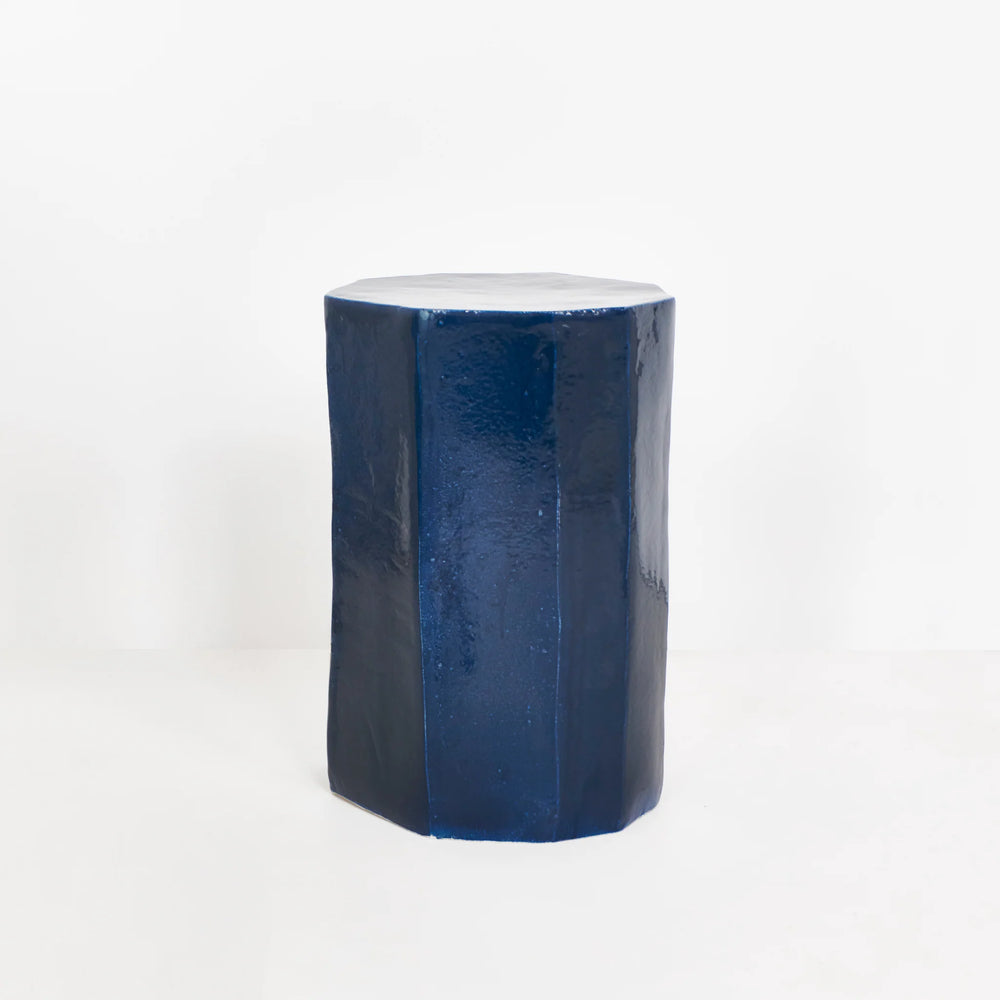 Geometric Ceramic Side Table (Tall) CSTG-01