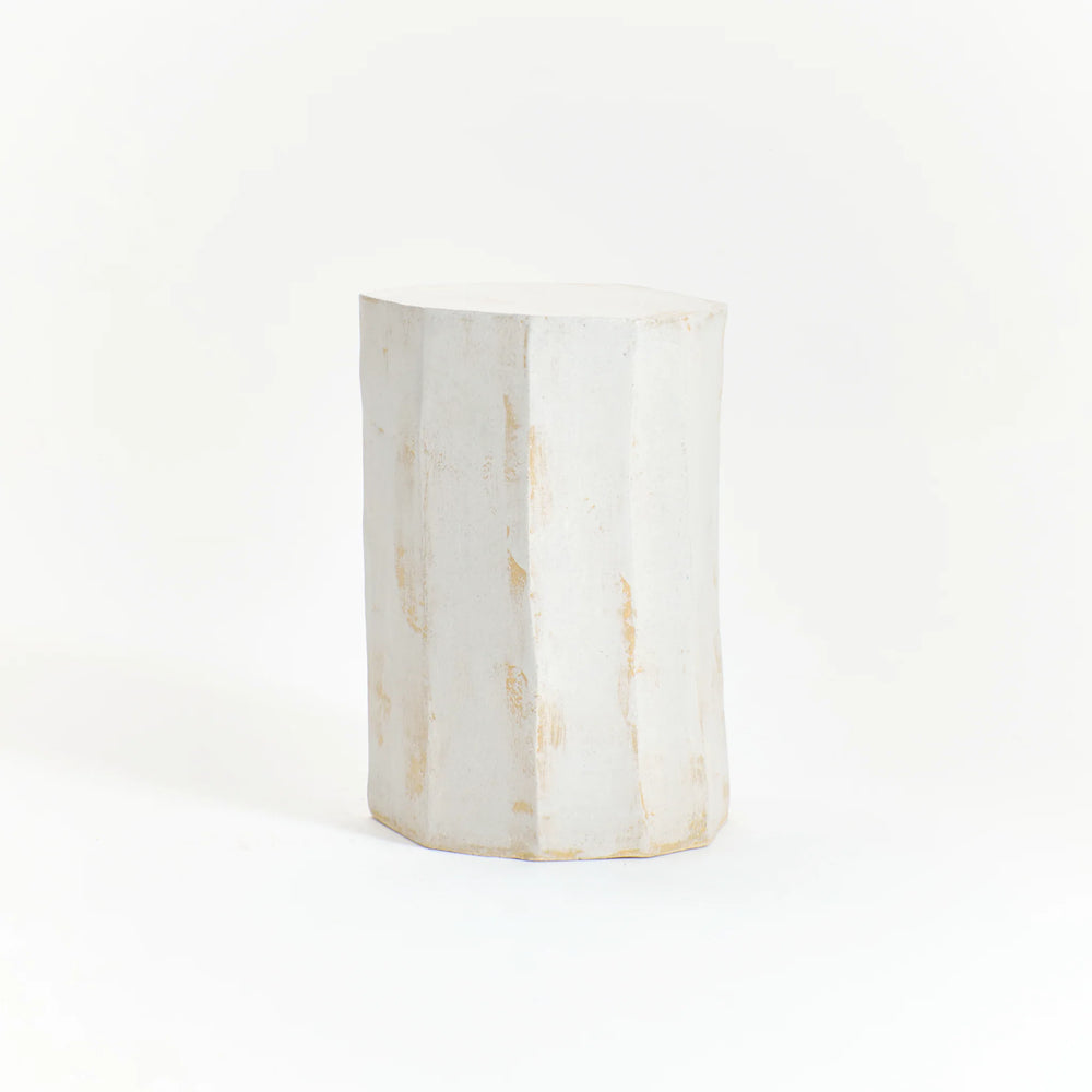 Geometric Ceramic Side Table (Tall) CSTG-01