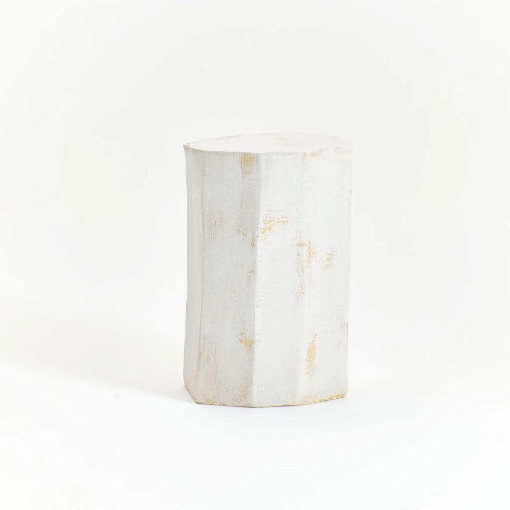 Geometric Ceramic Side Table (Tall) CSTG-01