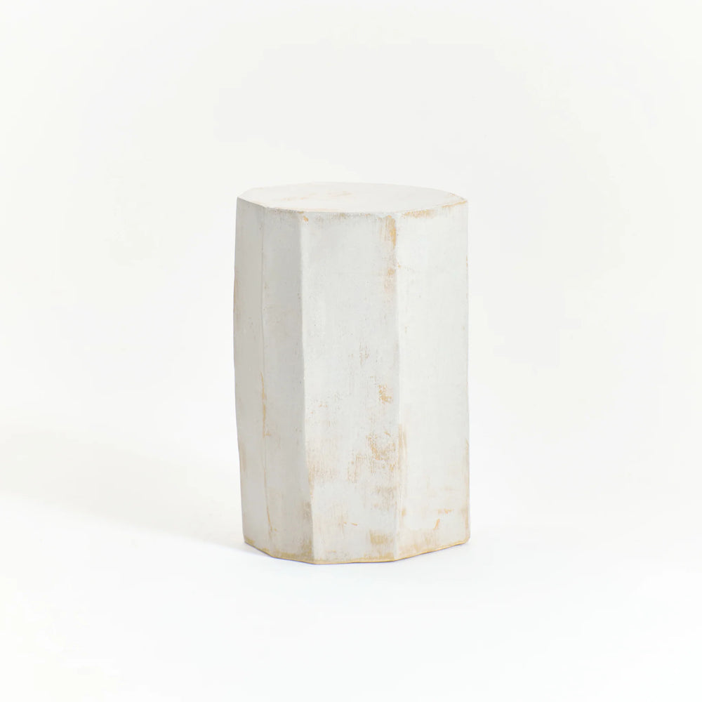Geometric Ceramic Side Table (Tall) CSTG-01