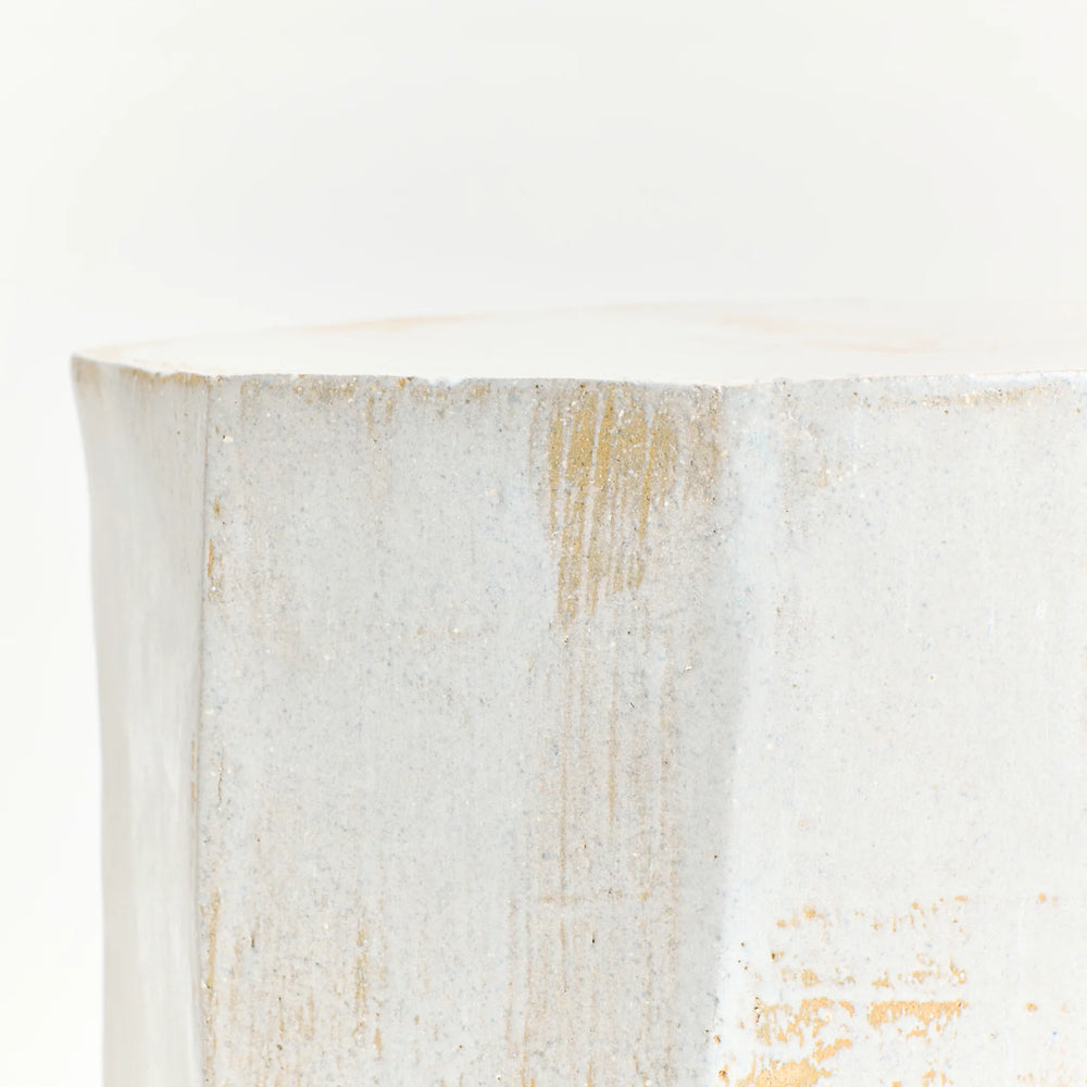 Geometric Ceramic Side Table (Tall) CSTG-01