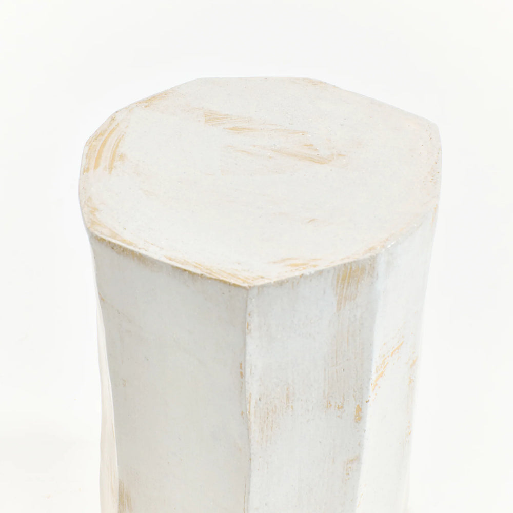 Geometric Ceramic Side Table (Tall) CSTG-01